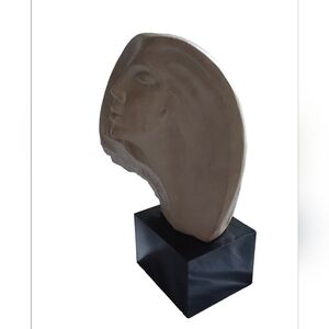 DAVID FISHER‎ WOMAN'S HEAD SCULPTURE  FOR AUSTIN " STARGAZER" 1980